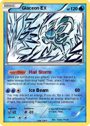 Pokemon Glaceon EX