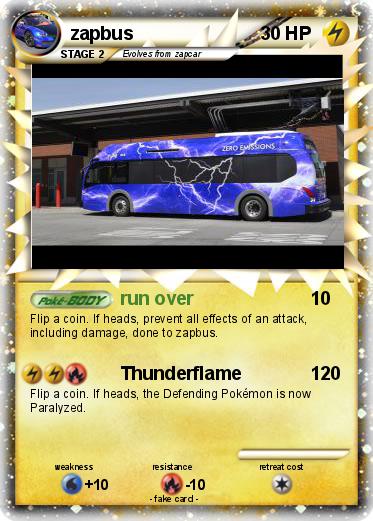 Pokemon zapbus