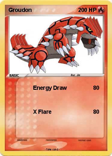 Pokemon Groudon
