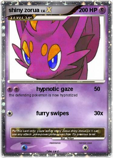 Pokemon shiny zorua