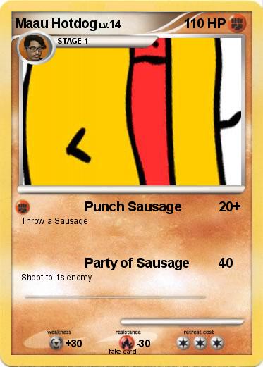 Pokemon Maau Hotdog