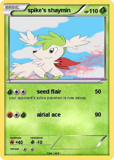 Pokemon spike's shaymin