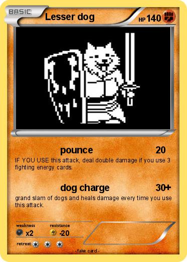 Pokemon Lesser dog