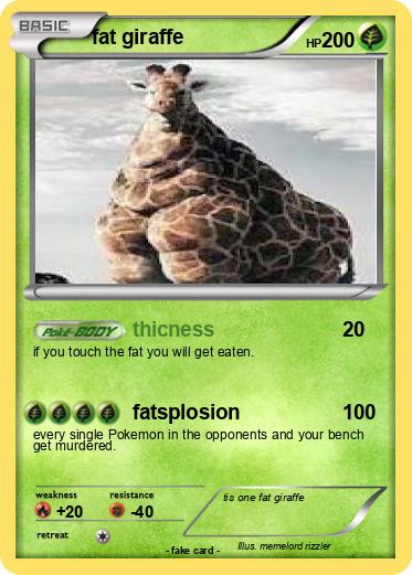 Pokemon fat giraffe
