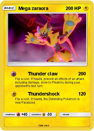 Pokemon Mega zaraora
