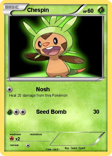 Pokemon Chespin