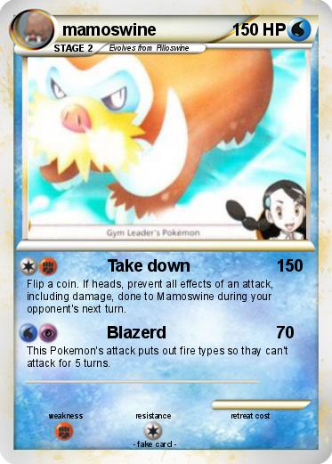 Pokemon mamoswine