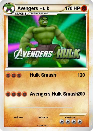 Pokemon Avengers Hulk
