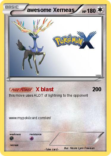 Pokemon awesome Xerneas