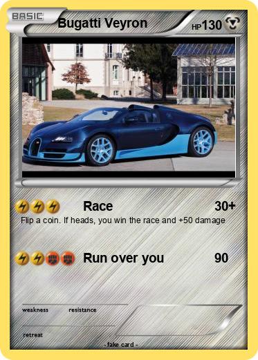 Pokemon Bugatti Veyron