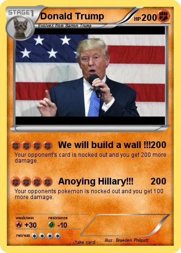 Pokemon Donald Trump