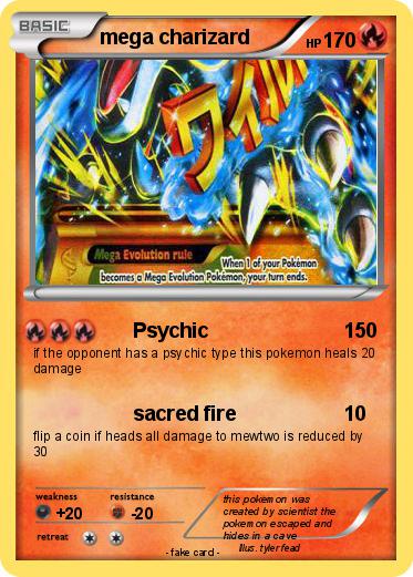 Pokemon mega charizard