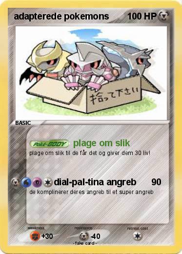 Pokemon adapterede pokemons