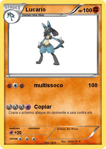 Pokemon Lucario