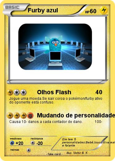 Pokemon Furby azul