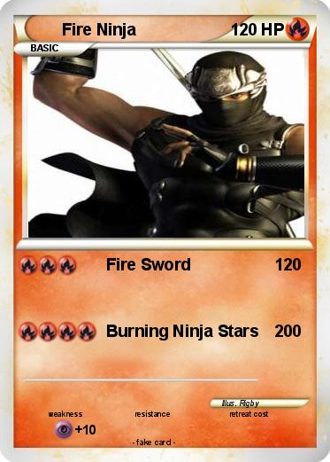 Pokemon Fire Ninja