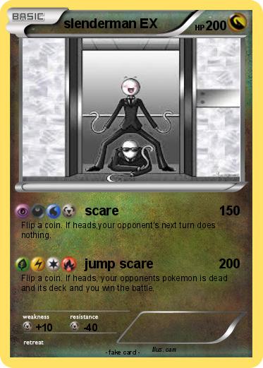 Pokemon slenderman EX