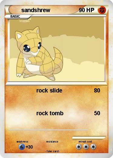 Pokemon sandshrew