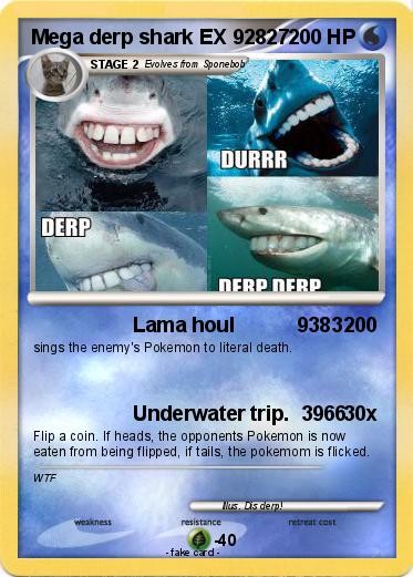Pokemon Mega derp shark EX 92827