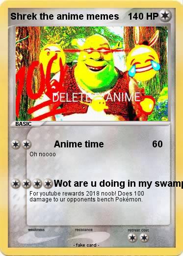 Pokemon Shrek The Anime Memes Pokemon Shrek The Anime Memes