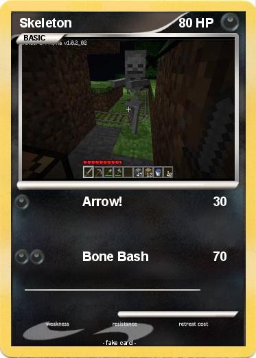 Pokemon Skeleton