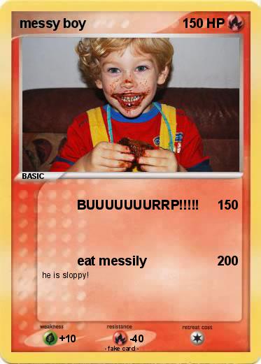 Pokemon messy boy