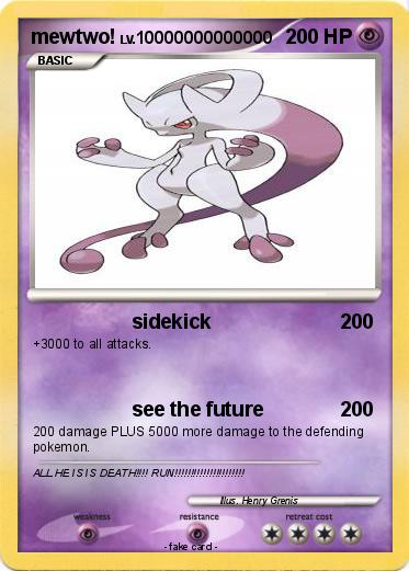 Pokemon mewtwo!