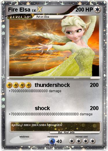 Pokemon Fire Elsa
