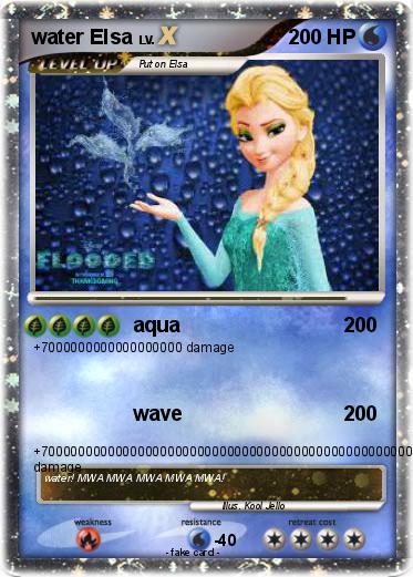 Pokemon water Elsa