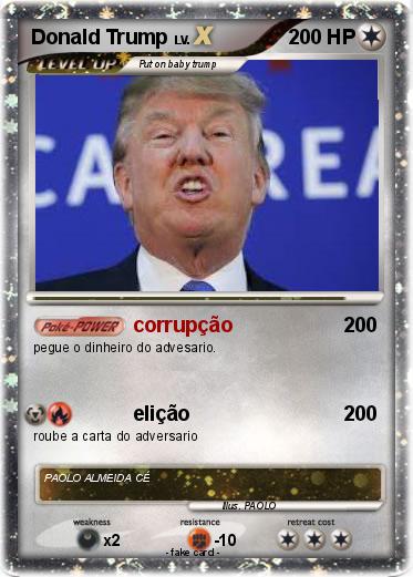 Pokemon Donald Trump