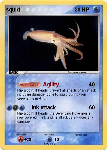 Pokemon squid