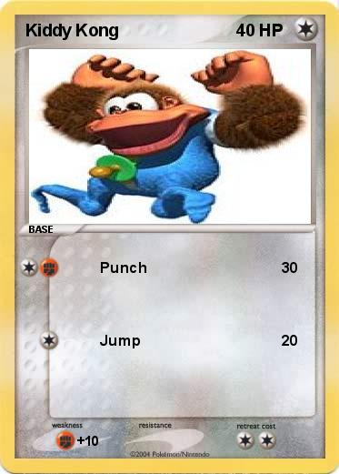Pokemon Kiddy Kong