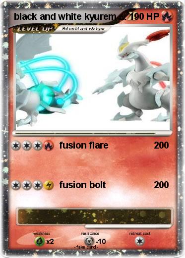 Pokemon black and white kyurem