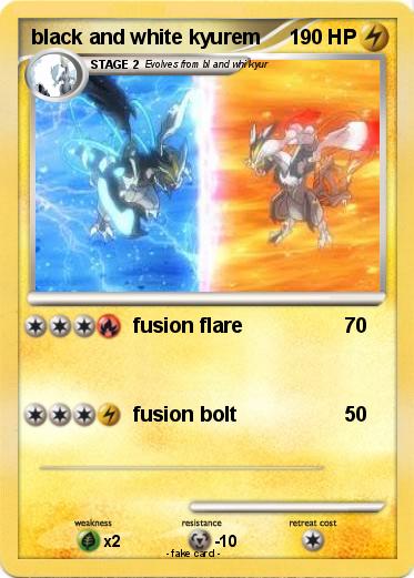 Pokemon black and white kyurem