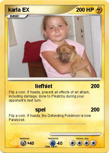 Pokemon karla EX