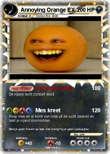 Pokemon Annoying Orange EX