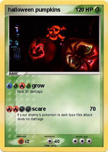 Pokemon halloween pumpkins