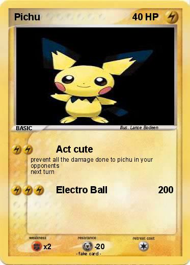 Pokemon Pichu