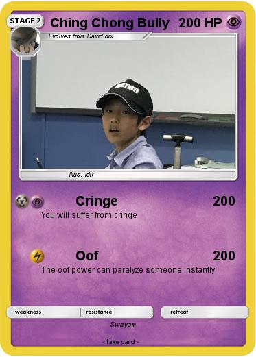 Pokemon Ching Chong Bully