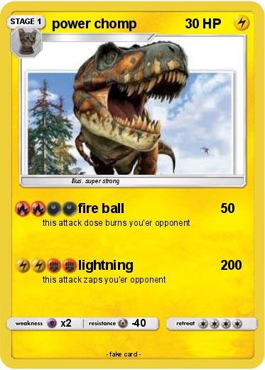Pokemon power chomp