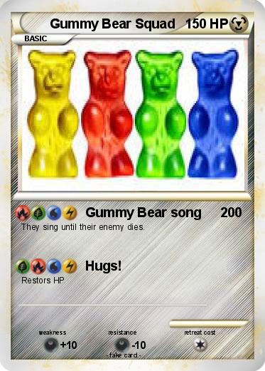 Pokemon Gummy Bear Squad
