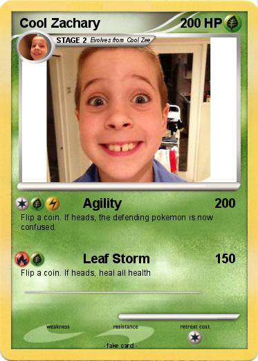 Pokemon Cool Zachary