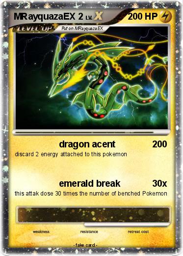 Pokemon MRayquazaEX 2