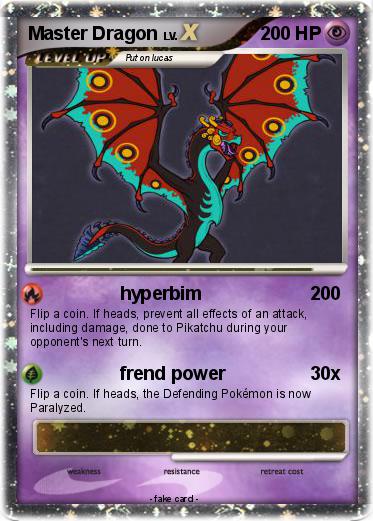 Pokemon Master Dragon