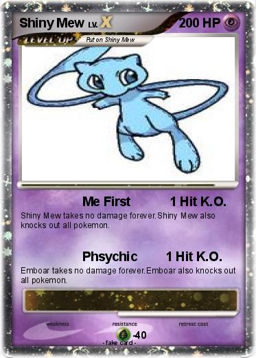 Pokemon Shiny Mew