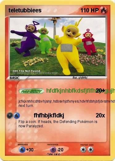 Pokemon teletubbiees