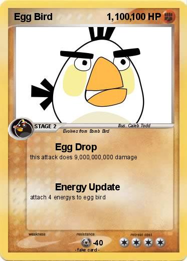 Pokemon Egg Bird                     1,100,