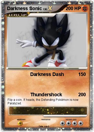 Pokemon Darkness Sonic