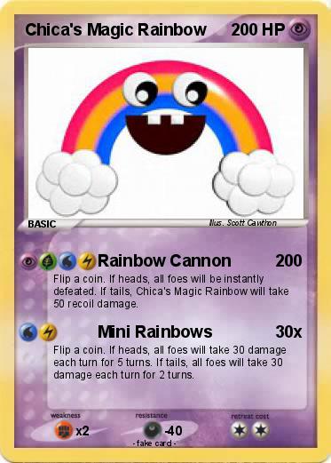 Pokemon Chica's Magic Rainbow