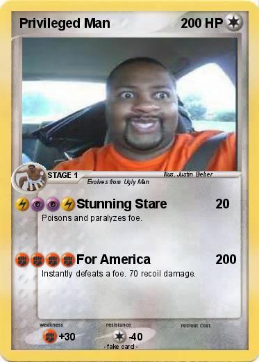 Pokemon Privileged Man